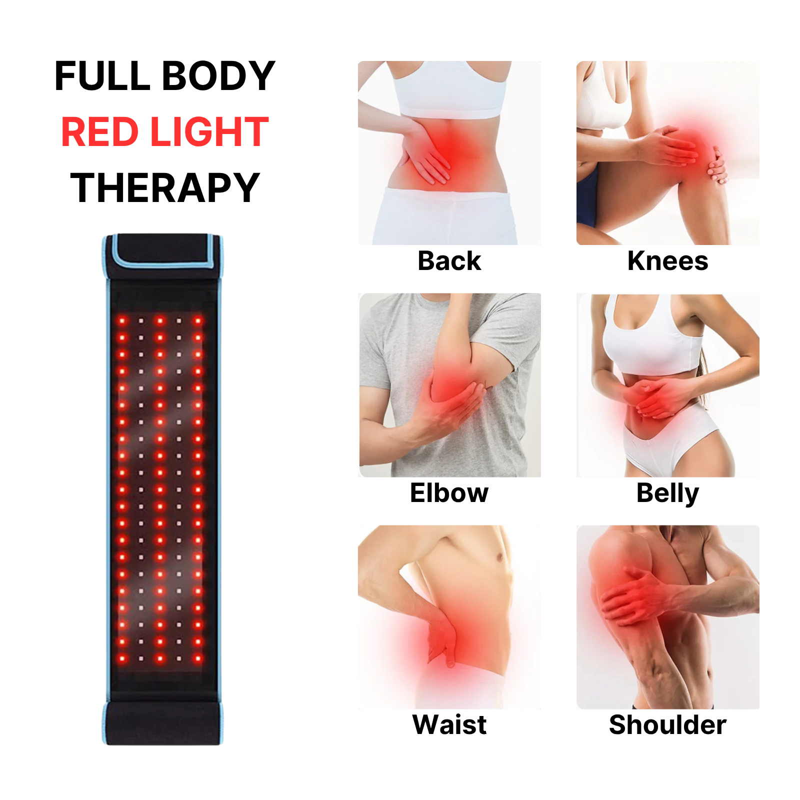 Red Light Pain Relief Belt