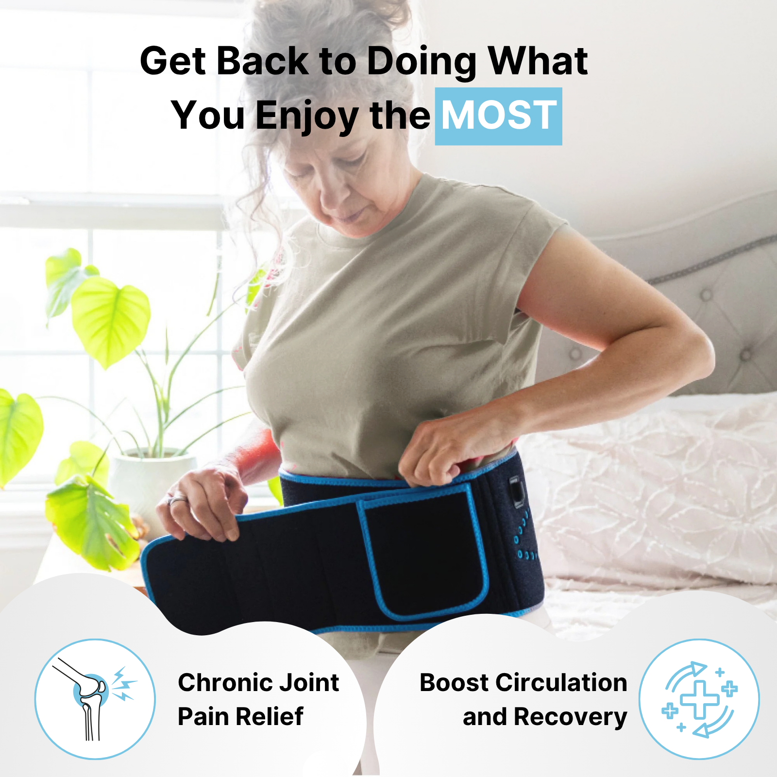 Red Light Pain Relief Belt