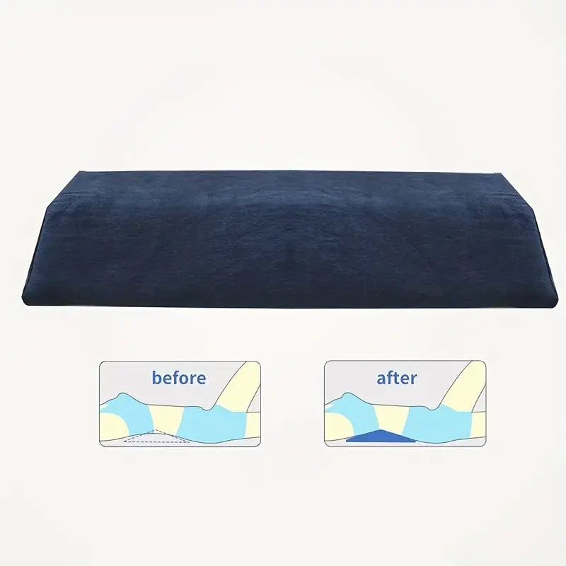 Memory Foam Lumbar Pillow for Back Pain Relief