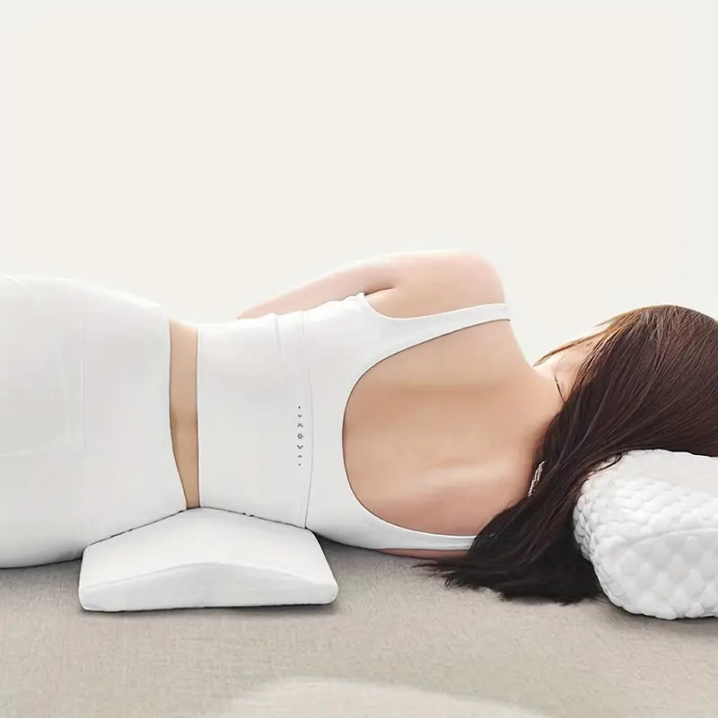 Memory Foam Lumbar Pillow for Back Pain Relief